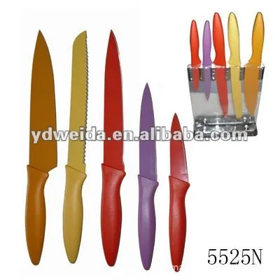 non stick knife set