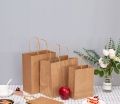 Горячая продажа биоразлагаемой карафт -бумажный пакет для подарочной сумки