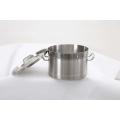 High quality stainless steel short stockpot sets