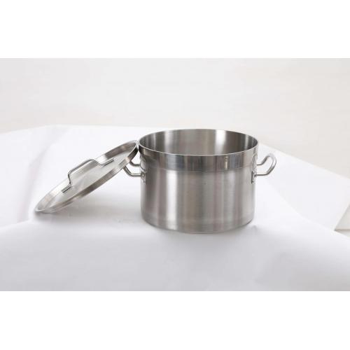 High quality stainless steel short stockpot sets