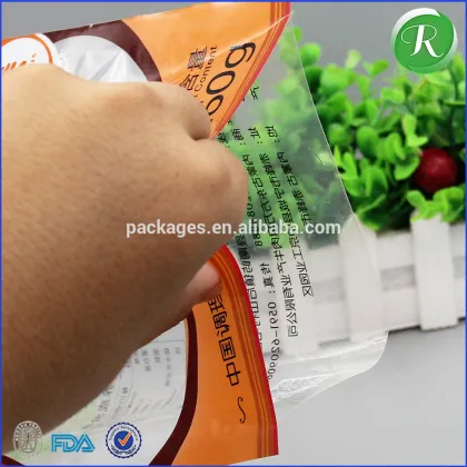 ziplock bags stand up zipper plastic underwear bags bottle ziploc pouches