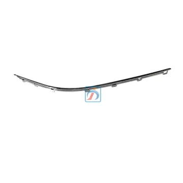 Chrome Silver Front Bumper Trim Strip for BMW 5 Series E39 - 51118226556 51118226555