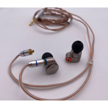 Écouteurs hybrides à double pilote Moniteur intra-auriculaire HiFi