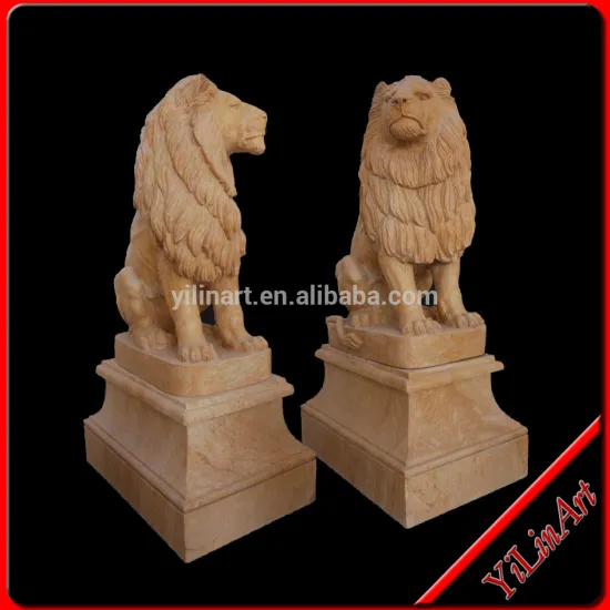 Marble Carving Lion,Stone Lion Sculpture(YL-D051)