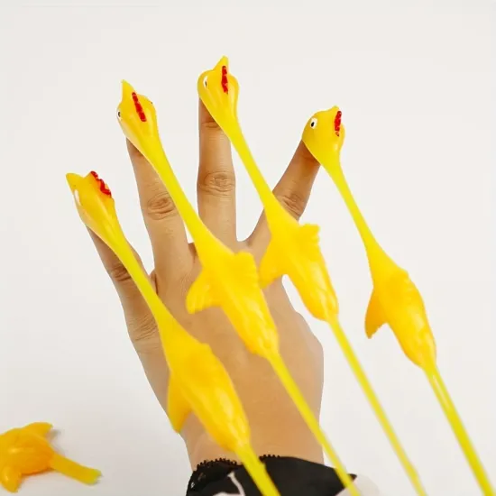 5pcs EPT Dollartoys Promotion: Ejection Toys, Slingshot, Light, Finger Flying & Pressing Toys