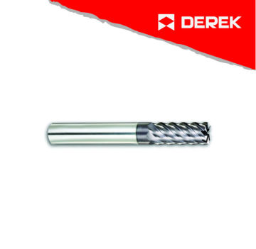 Carbide End Mill 6 Flutes Square Head Extra Length