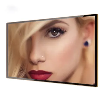 Vertical Hanging Mall Milk Tea Store Elevator HD LCD Advertising Player
