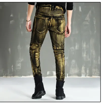 Tide brand men's trousers Slim jeans