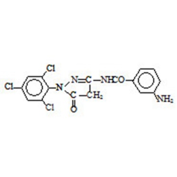 1- (2,4,6-trichlorophényl) 3- (m-amino-benzamido) -5-pyrazolone CAS 40567-18-8