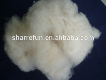 factory price pure fine cashmere fibre Ivory 16.5mic 26-38mm