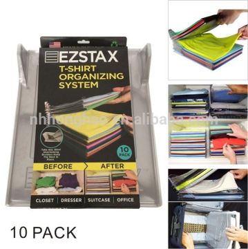 10 pack T-shirt organizing system