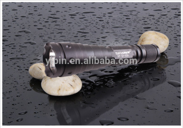 Imported 18650 battery charging LED strong light flashlight from three dimmer