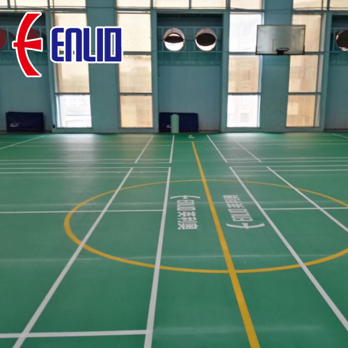 Enlio badminton flooring approved by BWF