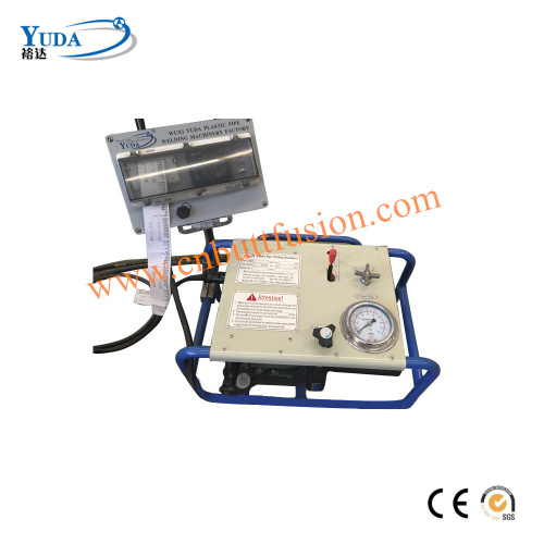 Polyethylene HDPE Pipe Fusing Machine with Data Logger