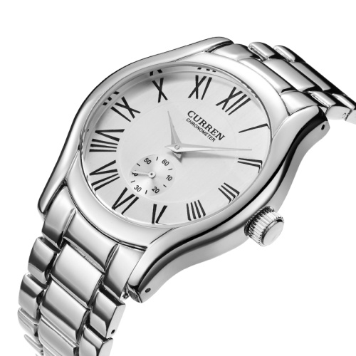 Curren Brand Stainless Steel Men Business Quartz Watches