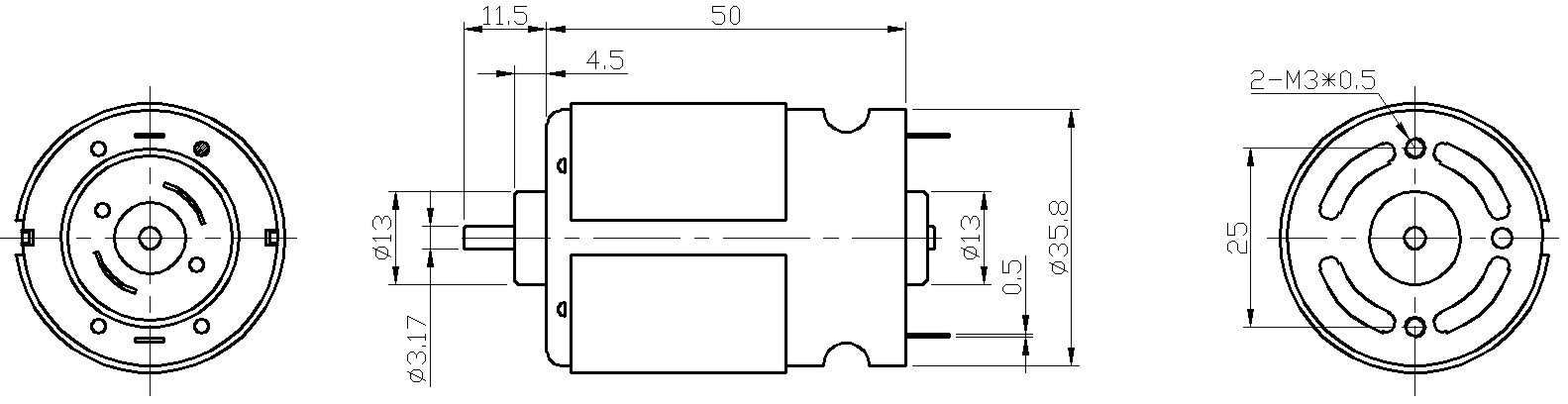 3v dc motor