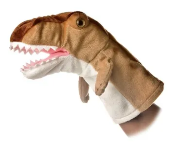 2014 new design plush walking dinosaur puppet