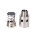 1/2 '' Valve ya usalama wa chuma cha pua valve ya kiume ya kupumua