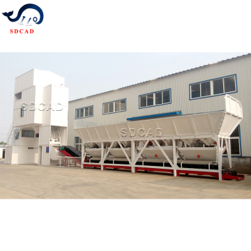 Customized 150m³/h Concrete Mixing Plant with Siemens Dosing Technology
