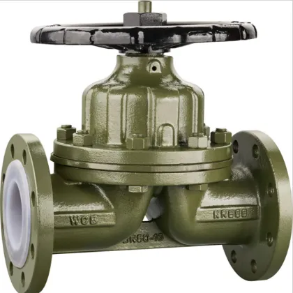 Factory Supply Corrosion Resistant Rubber-Lined Weir Valve