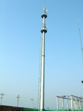 Communication Monopole Tower (manufacture) (ray26)