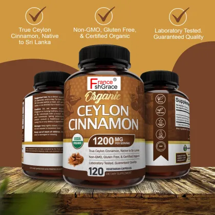 Ceylon Cinnamon Supplement Antioxidant Cinnamon capsules