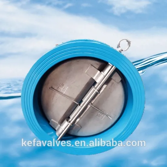 EN558-1 16 series dual plate check valve