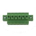 3.81mm pitch female spring screwless terminal block