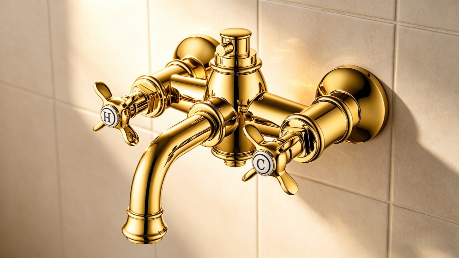 Bathroom tub faucets