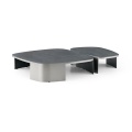 High quality rock plate metal coffee table