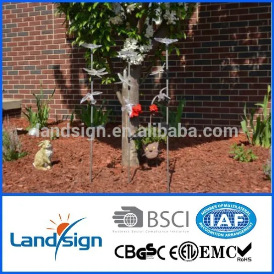 Ningbo solar solar light bird feeder in solar garden bird stick lights