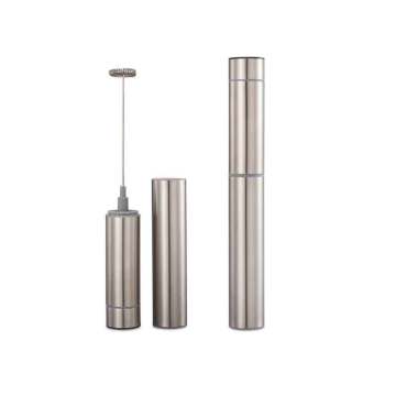Handheld Electric Milk Frother - Battery Powered Coffee Mixer Mini Whisk