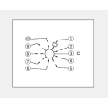 9 contact corresponding to vertical type