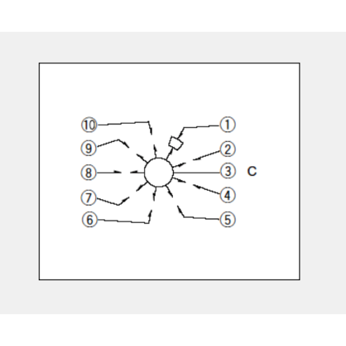 9 contact corresponding to vertical type