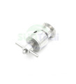 Food Grade Stainless Steel Hygienic Pressure Relief Valve SS304 1.25inch Adjustable Air Vent Valve