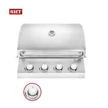 RV Outdoor Kitchen Ideas Built in Gas BBQ Grill for Camping