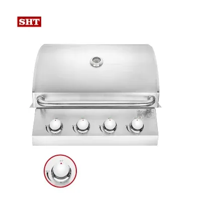 RV Outdoor Kitchen Ideas Built in Gas BBQ Grill for Camping