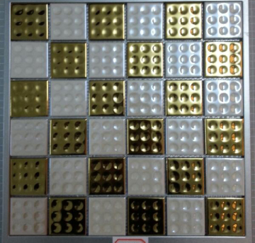 Bright-Coloured Ceramic Tile