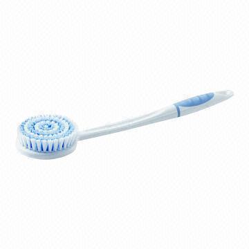Plastic Bath Brush, Durable, Made of PP, Nylon