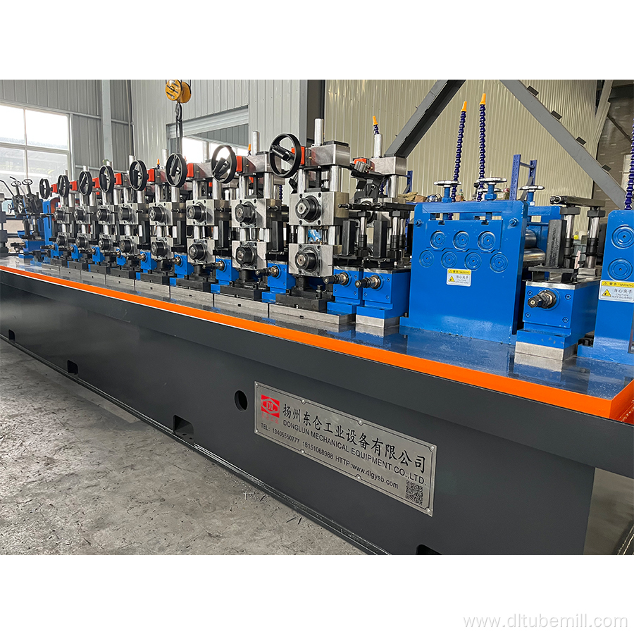 High speed aluminum pipe welding production line