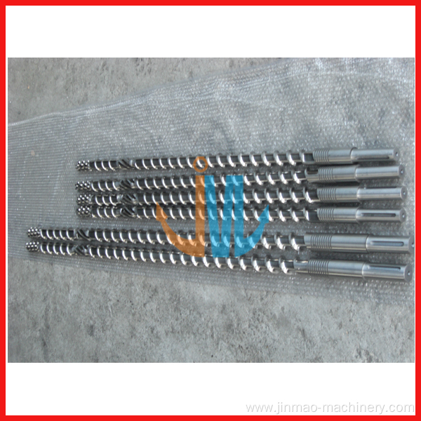 Single screw and barrel for HDPE blown film machine