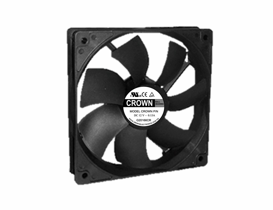 120x25 Serwer DC Fan A8 Security