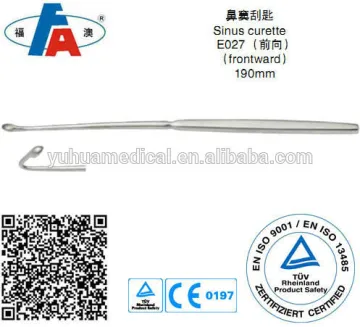 Nasal curette Nose instruments ENT instruments