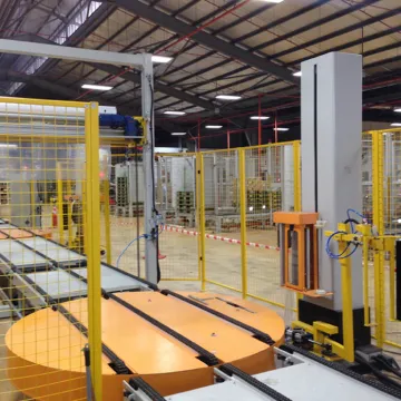 Automatic Stretch Film Wrapping Machinery