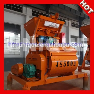 JS500 Twin Shaft 500L Concrete Mixer Machine Price