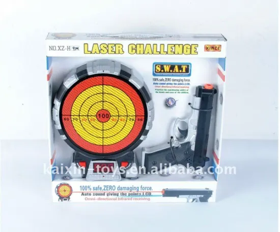 Laser gun with electronic score-board Target 10110903