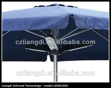 outdoor patio furniture Infrared umbrella heater