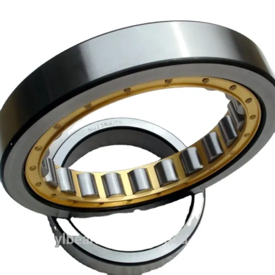 NU322EC C3 Cylindrical Roller Bearing Brass Cage Oil Lubricated for Farm Machinery