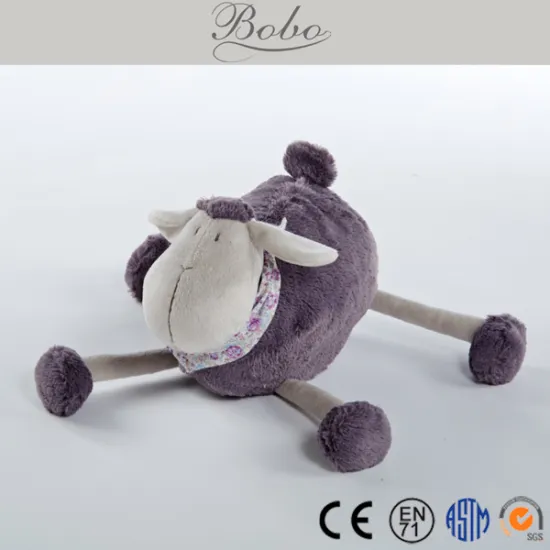 Popular Design Purple Plush Sheep Toy customised stuffed toy
