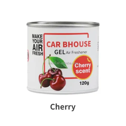 Lasting Scent Cherry Car Perfume Gel Freshener